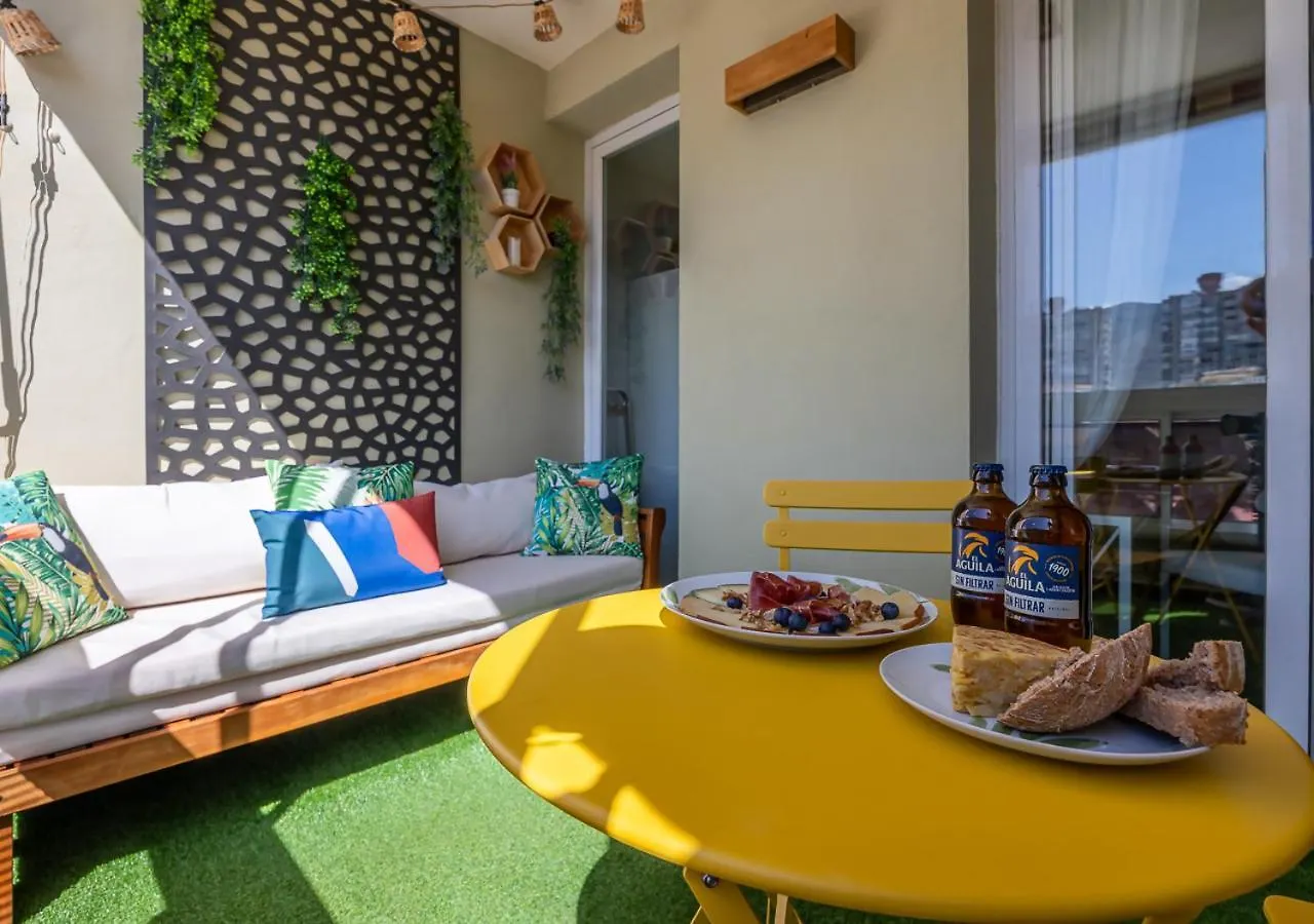 Centro Wifi Terraza Parking Ascensor A La Playa A 5 Min Apartment Torremolinos